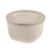 Connect skål med lock 1 L biocirkulär termoplast, Nature desert sand