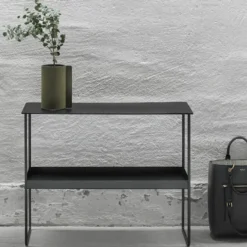 Console Bull avlastningsbord 2 plan, Black