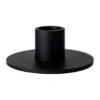 Cooee ljusstake low 3 cm, Black