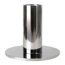 Cooee ljusstake low 7 cm, Stainless steel