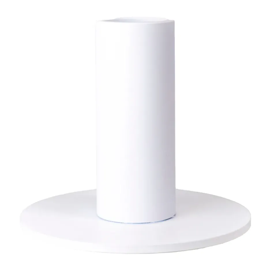 Cooee ljusstake low 7 cm, White