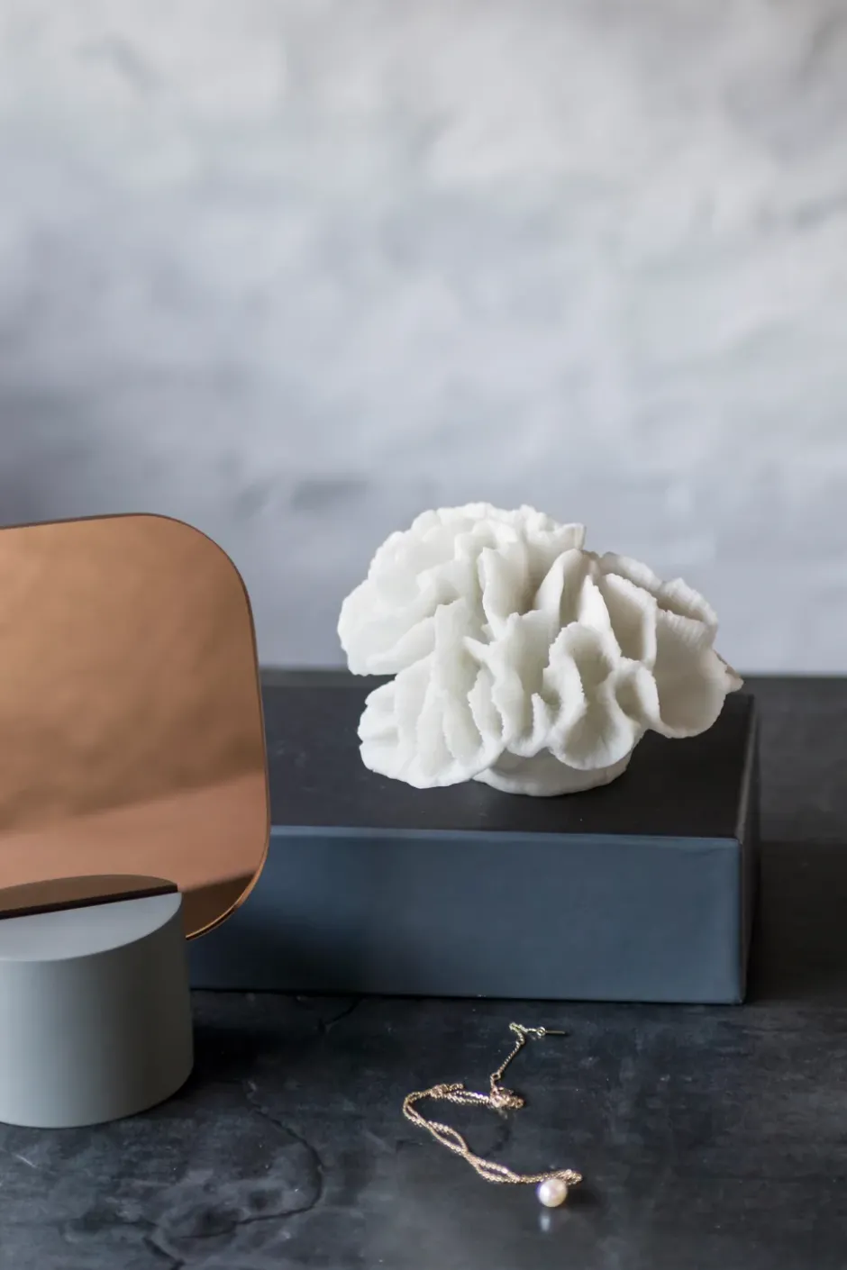 Coral gills, White