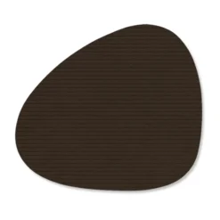 Corduroy glasunderlägg curve, Hazel