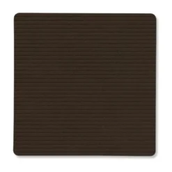 Corduroy glasunderlägg square, Hazel