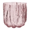 Crackle vase 12,1 cm, Rosa