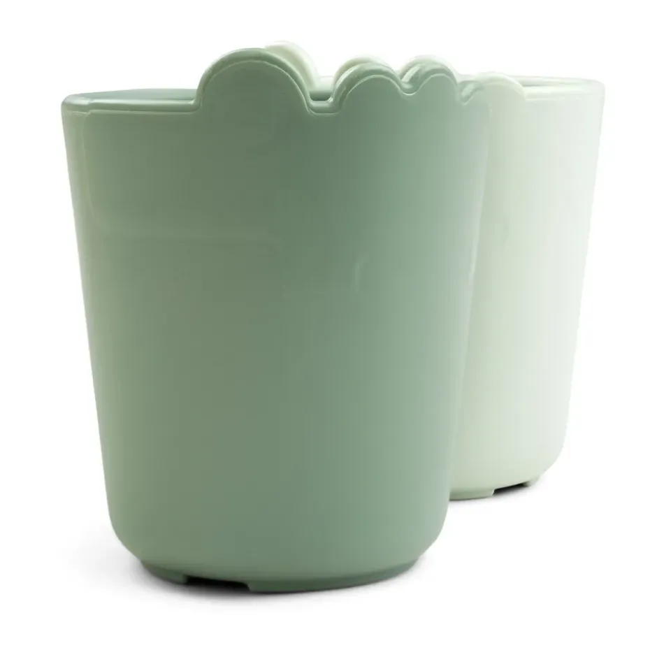 Croco kiddish minimugg 10 cl 2-pack, Green
