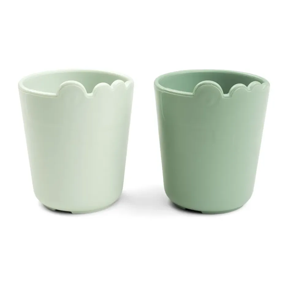 Croco kiddish minimugg 10 cl 2-pack, Green