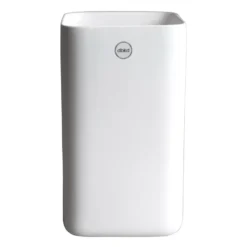 Cube kruka large 13 cm, Matte white