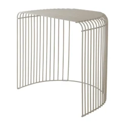 Curva bord 45 cm, Taupe