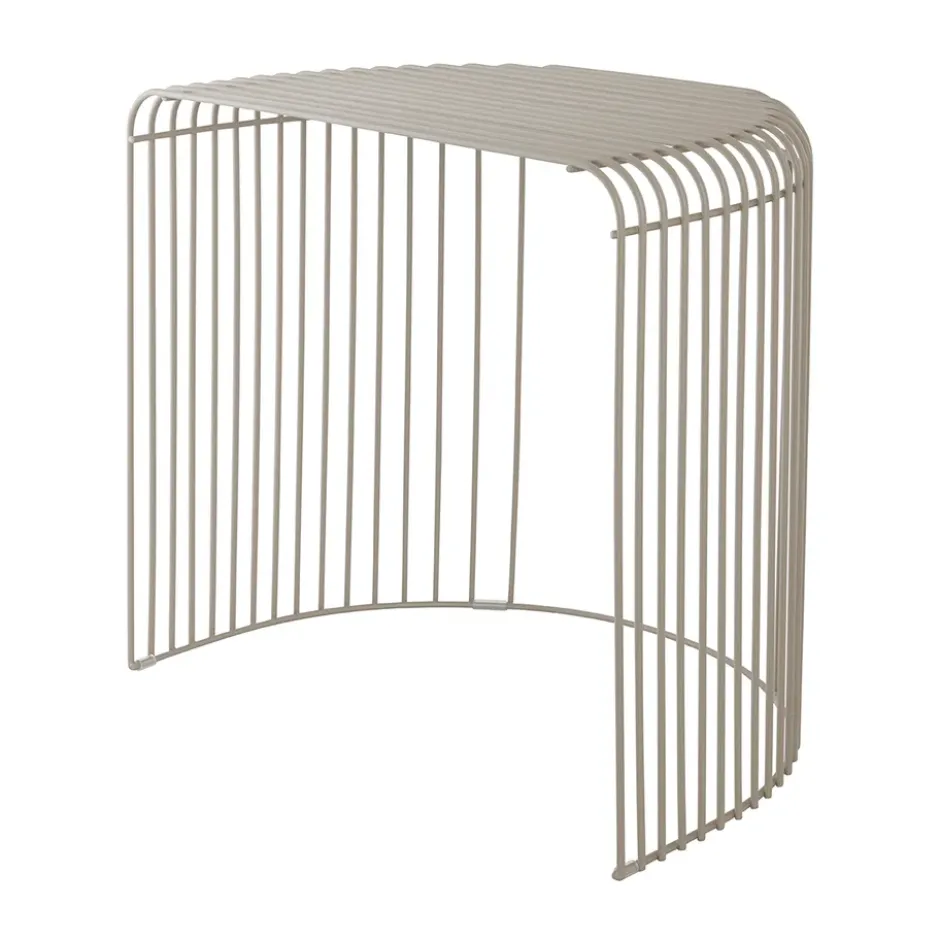 Curva bord 45 cm, Taupe