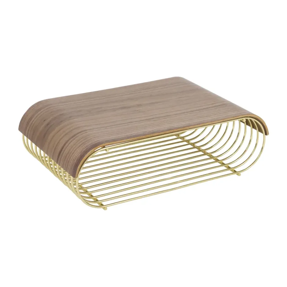 Curva bricka/toppanel till Curva hylla 40,4 cm, Valnöt