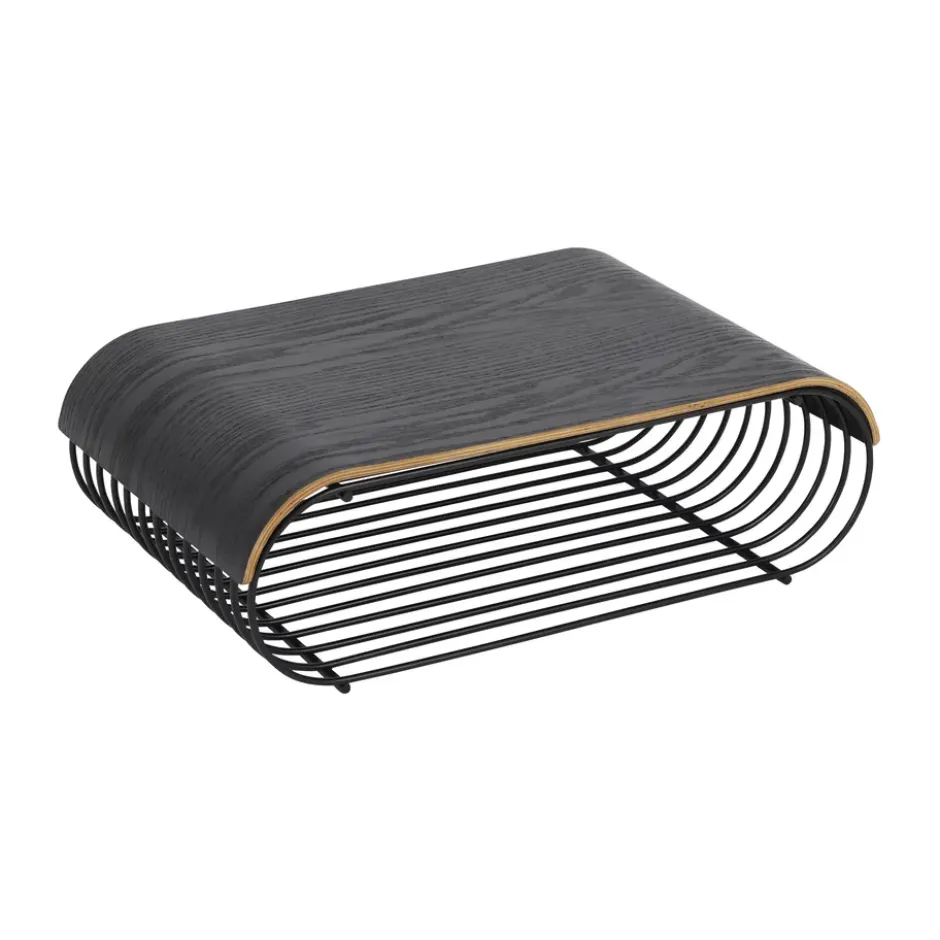 Curva bricka/toppanel till Curva hylla 40,4 cm, Svart