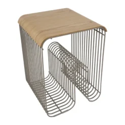 Curva bricka/toppanel till Curva pall 33 cm, Ek