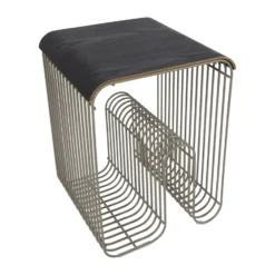 Curva bricka/toppanel till Curva pall 33 cm, Svart
