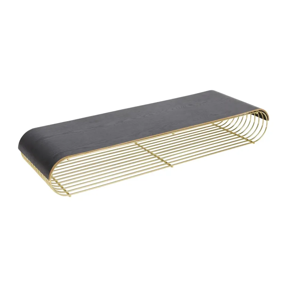 Curva bricka/toppanel till Curva hylla 80,4 cm, Svart