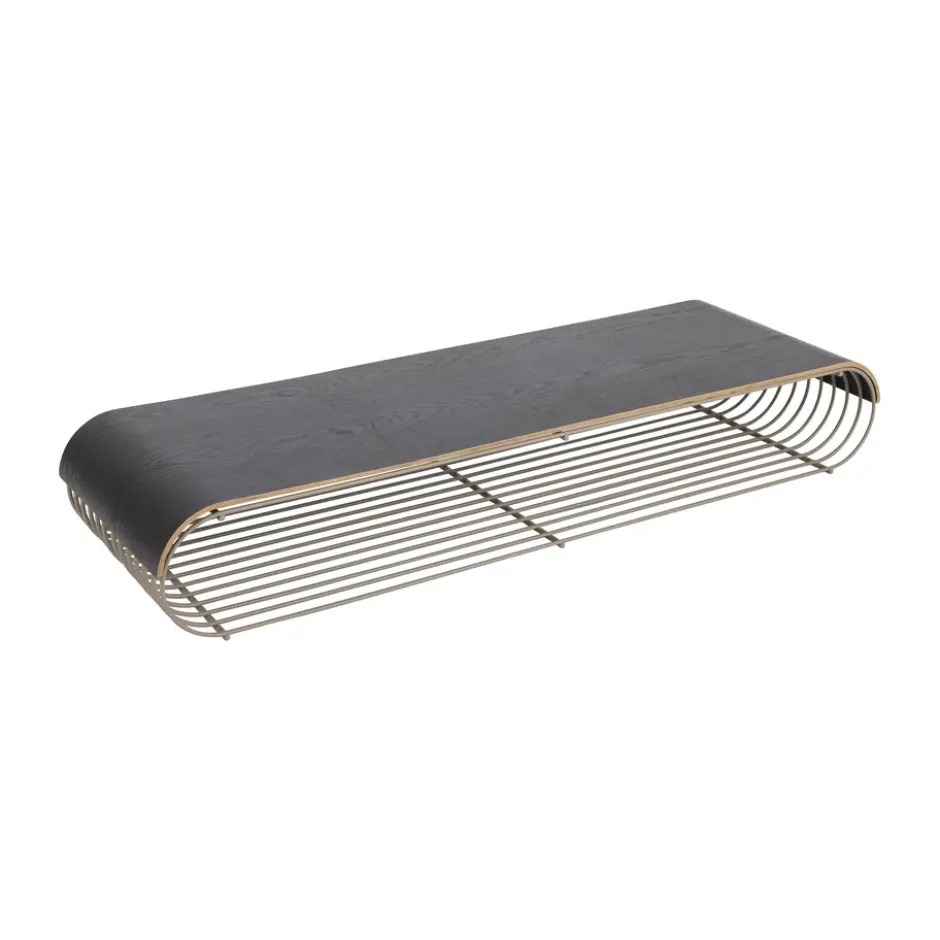 Curva bricka/toppanel till Curva hylla 80,4 cm, Svart
