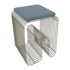 Curva sittdyna för Curva pall 27x32,5 cm, Dusty Blue