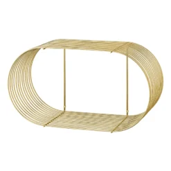 Curva vägghylla, Guld