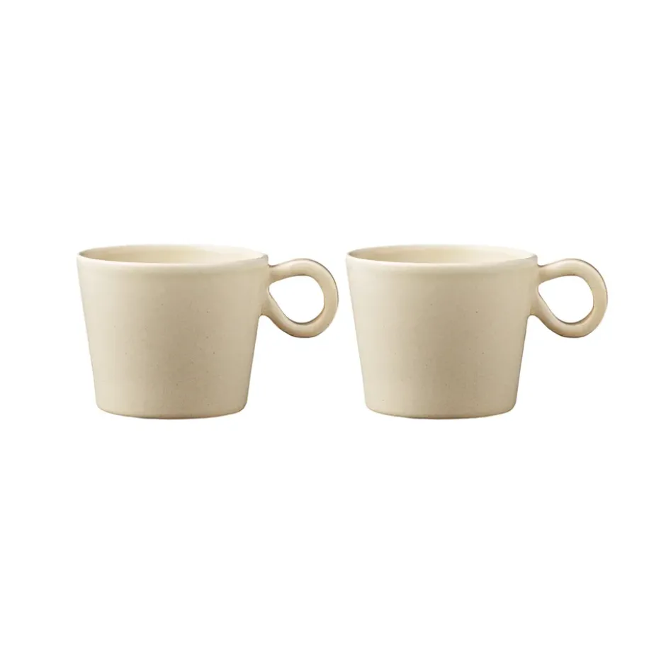 Daria kopp med handtag 2-pack, Sand