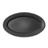 Daria serveringsfat 35 cm stengods, Clean grey