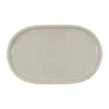 Datura bricka 12,5x20 cm, Shellish grey