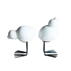 DBKD Swedish Birds påskdekoration 2-pack, White