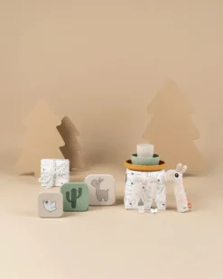 Deer Friends Easy-grip bestickset 2 delar, Sand
