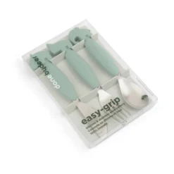 Deer Friends Easy-grip bestickset 3 delar, Green