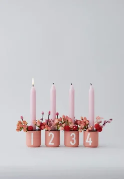 Design Letters espressokopp 4-pack, Nude