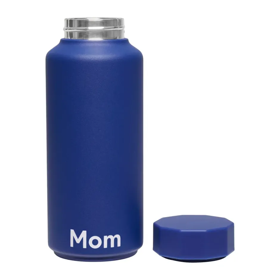 Design Letters termosflaska, Mom-midnight blue