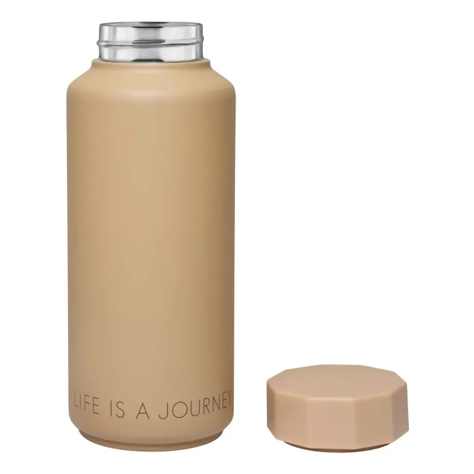 Design Letters termosflaska special edition, Beige