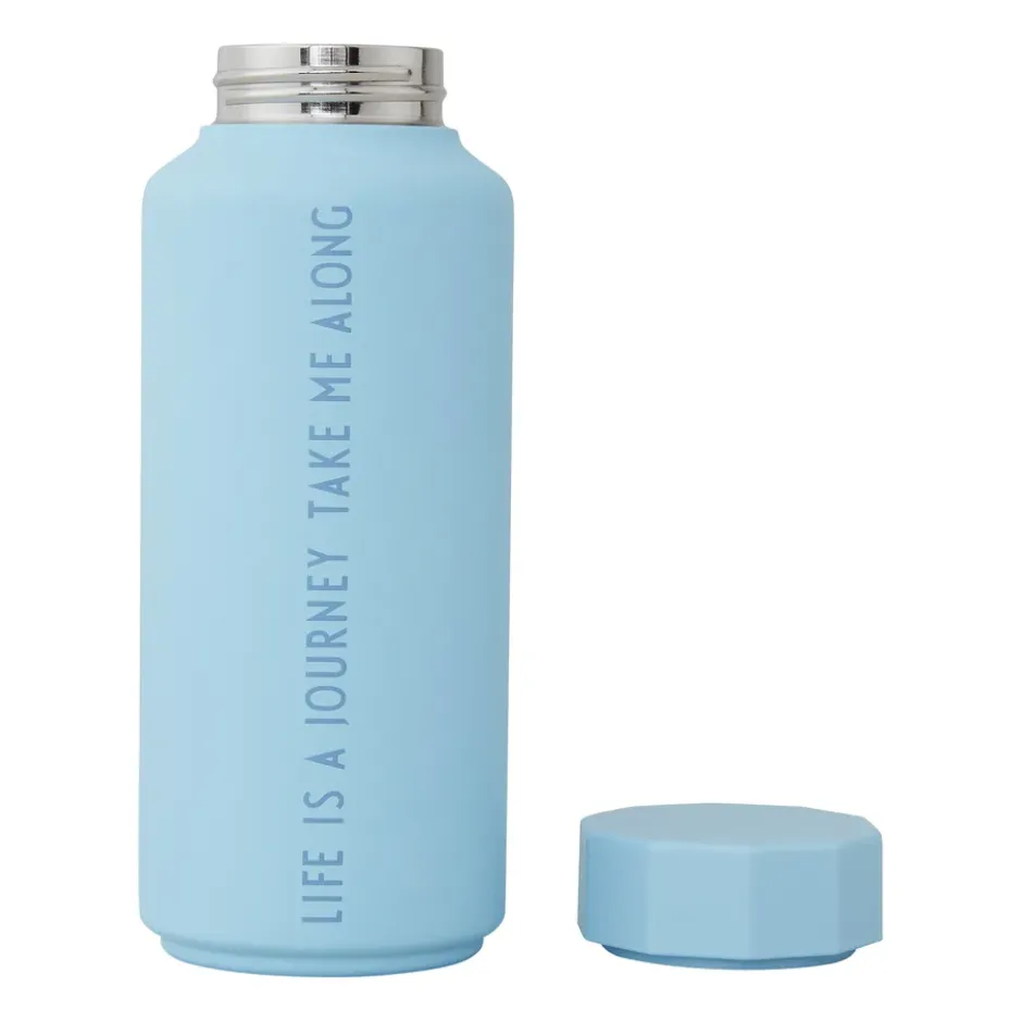 Design Letters termosflaska special edition, Light blue-life