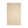 Diamond matta, Off white/orange, 230x336 cm