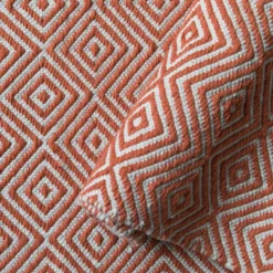 Diamond matta 200x300 cm, Burnt orange