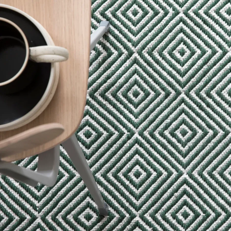 Diamond matta 200x300 cm, Green