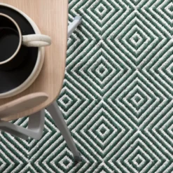Diamond matta 140x200 cm, Green