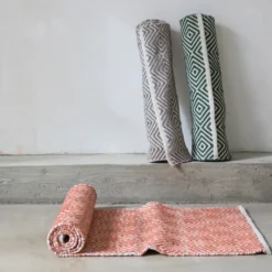 Diamond matta 70x200 cm, Grey