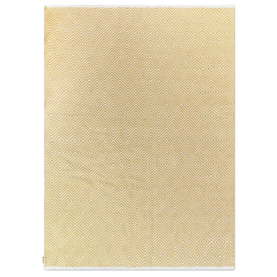 Diamond matta 170x230 cm, Yellow