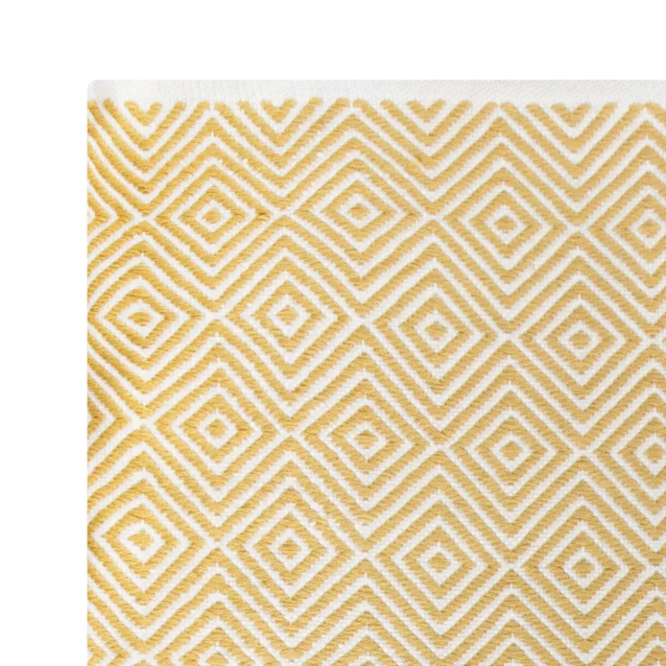 Diamond matta 70x200 cm, Yellow
