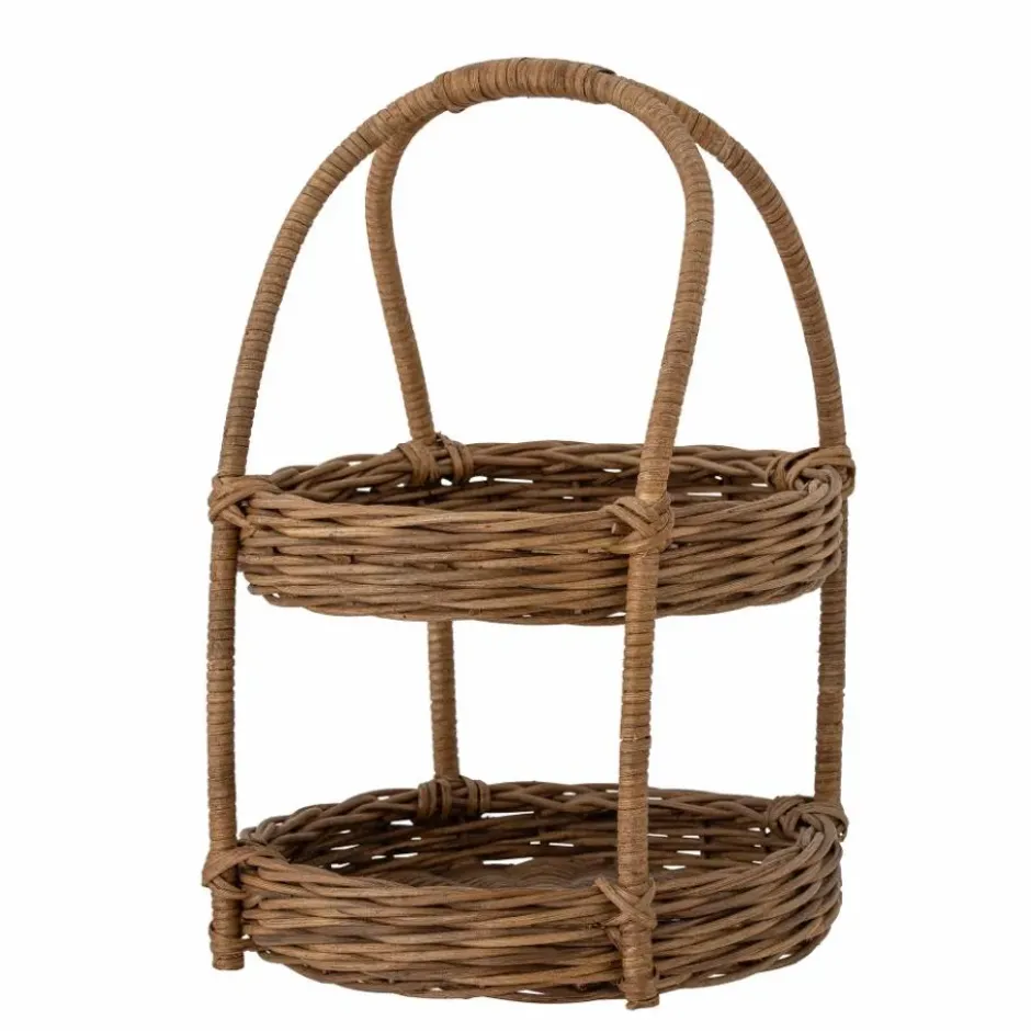 Dinna korg Ø30,5 cm, Brun