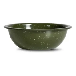 Doris emaljskål Ø16 cm, Grön