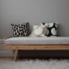 Dots kuddfodral 48x48 cm, Beige-svart