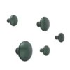 Dots Metal 5-pack, Dark green