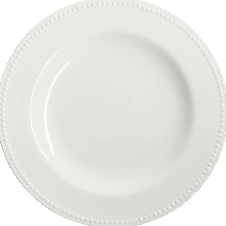 Dots serveringsfat 32 cm, Cremevit