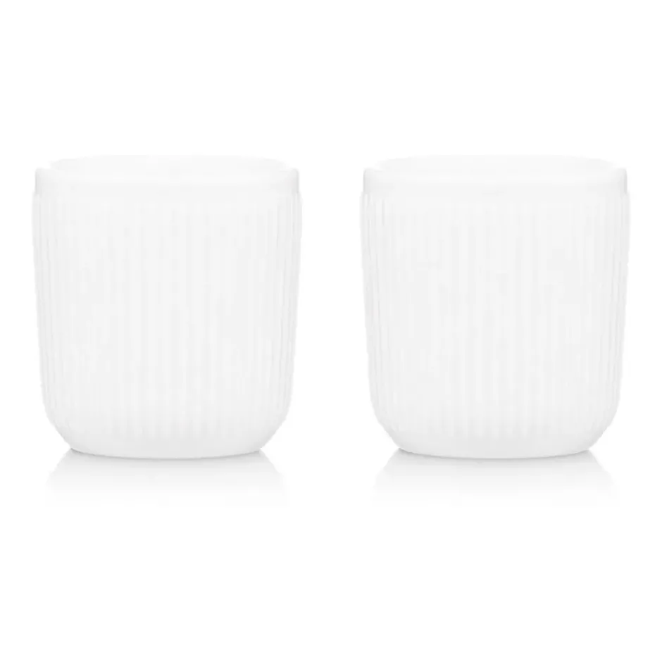 Douro dubbelväggig mugg 10 cl 2-pack, Vit