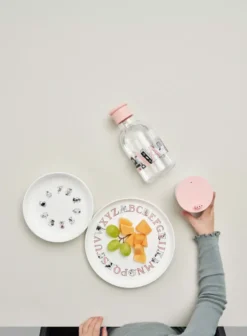 DRINK-IT Moomin ABC vattenflaska 0,5 liter, Salmon