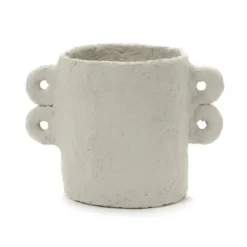 Earth kruka Ø 18 cm, Beige