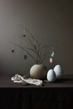 Easter Deco ägg påskdekoration 4-pack, Cafe au lait