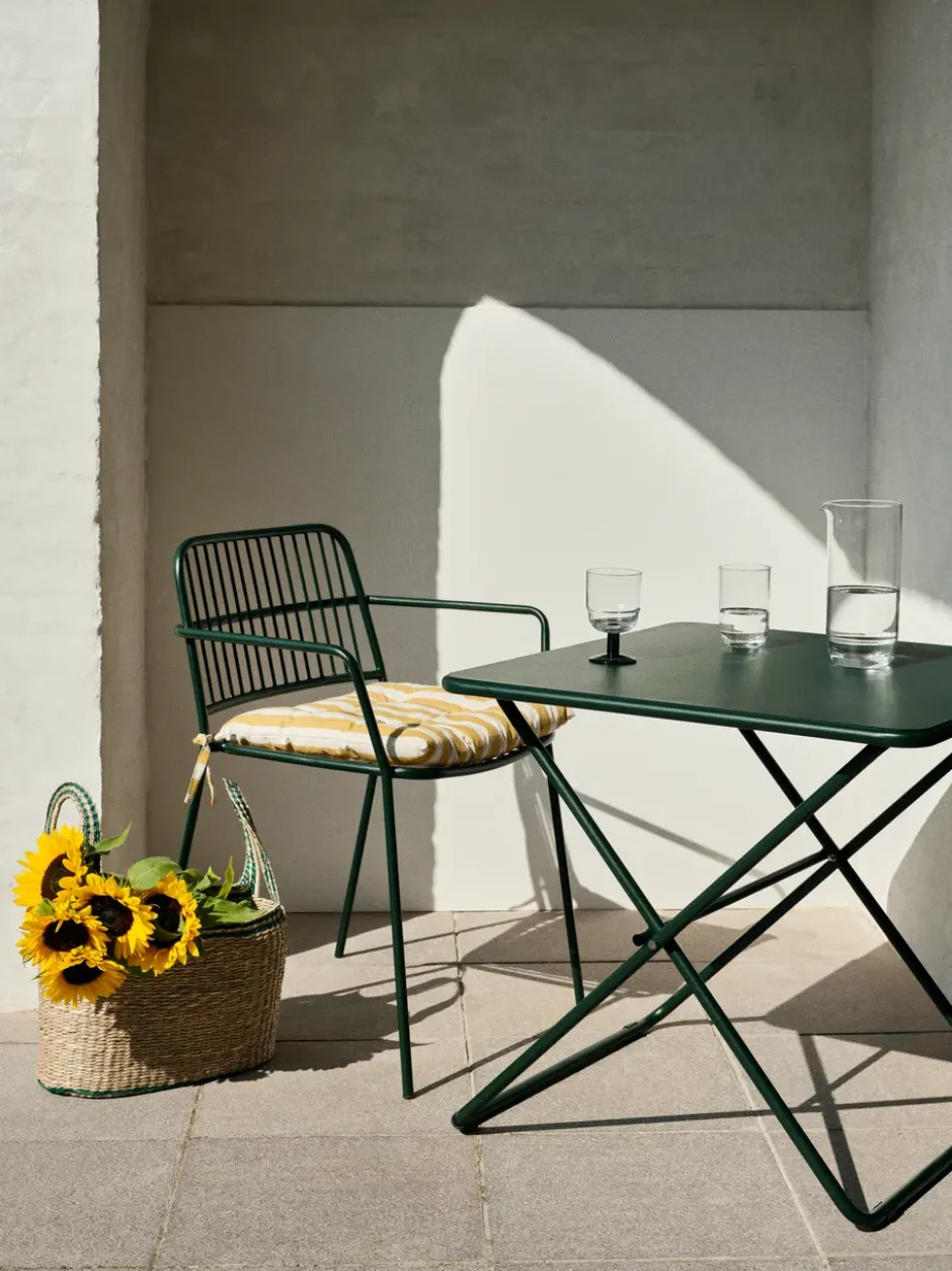 Eden bord 70x70x74 cm, Forest green