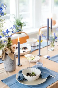 Eden denim kökshandduk 50x70 cm 2-pack, Blå